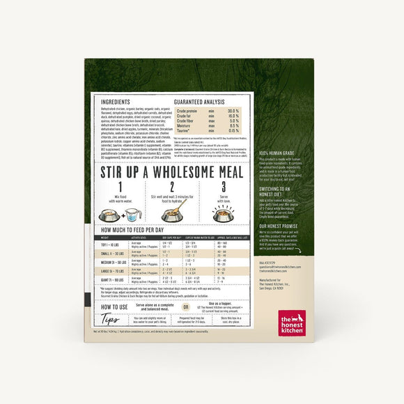 The Honest Kitchen Dog Food | Pet Store Toronto | ARMOR THE POOCH