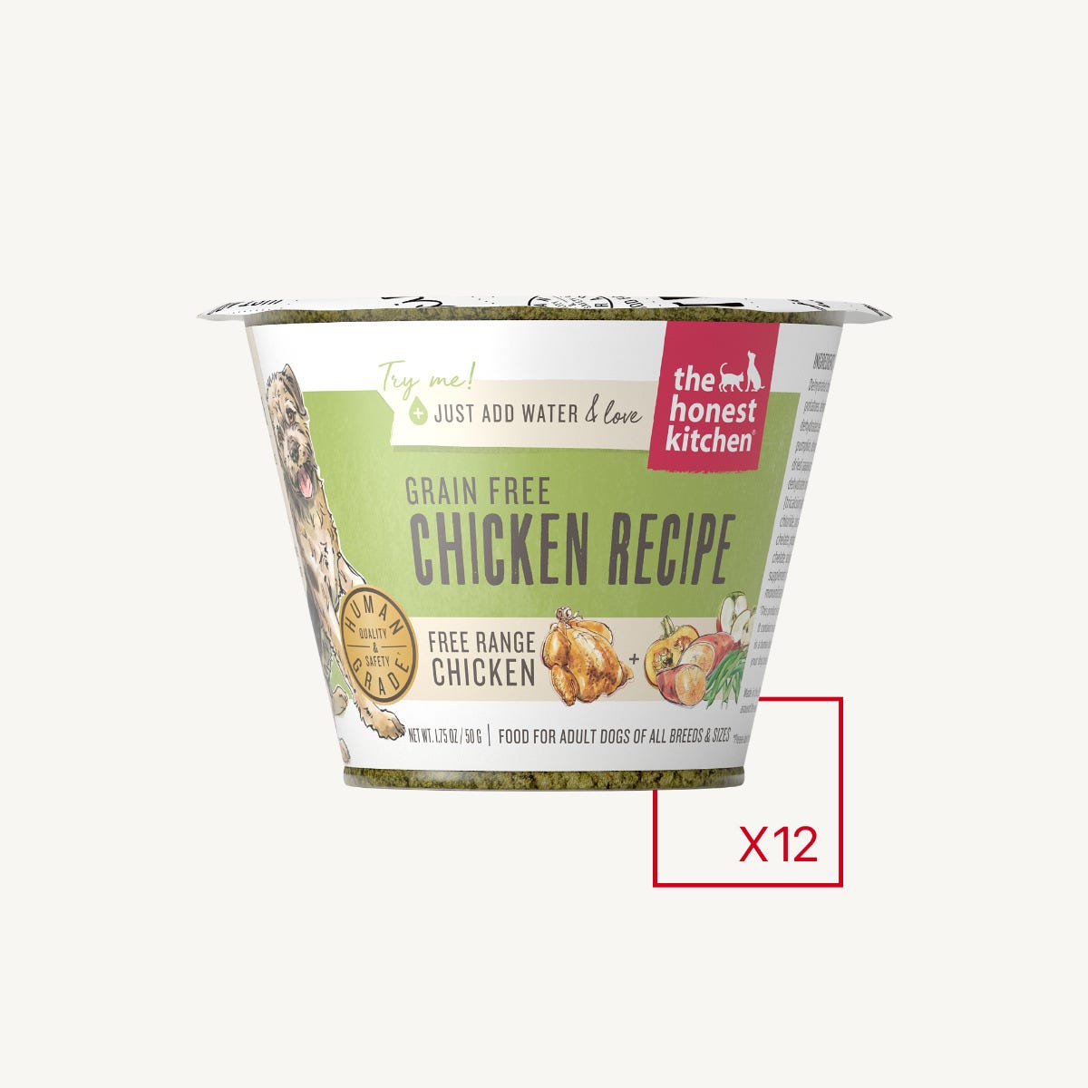 The Honest Kitchen - Dehydrated - Grain Free Chicken Recipe (Dog Food)