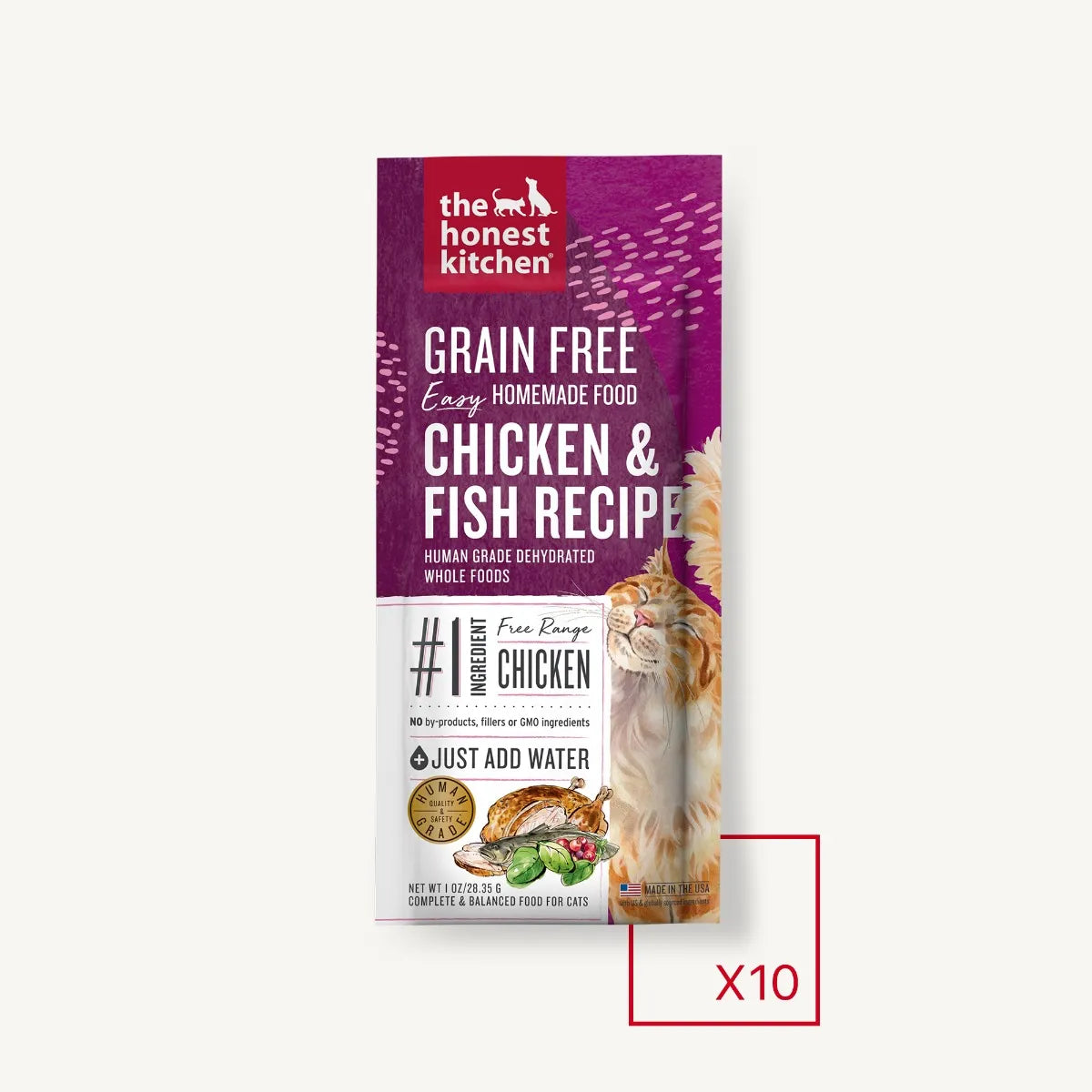 The Honest Kitchen | Grain Free Chicken & Fish Dehydrated Cat Food | ARMOR THE POOCH