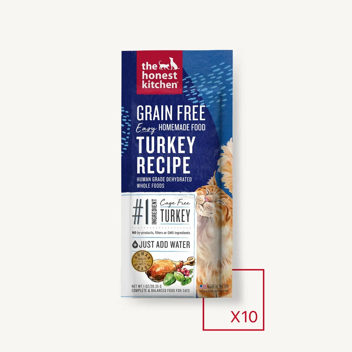 The Honest Kitchen Dehydrated Grain Free Turkey Cat Food