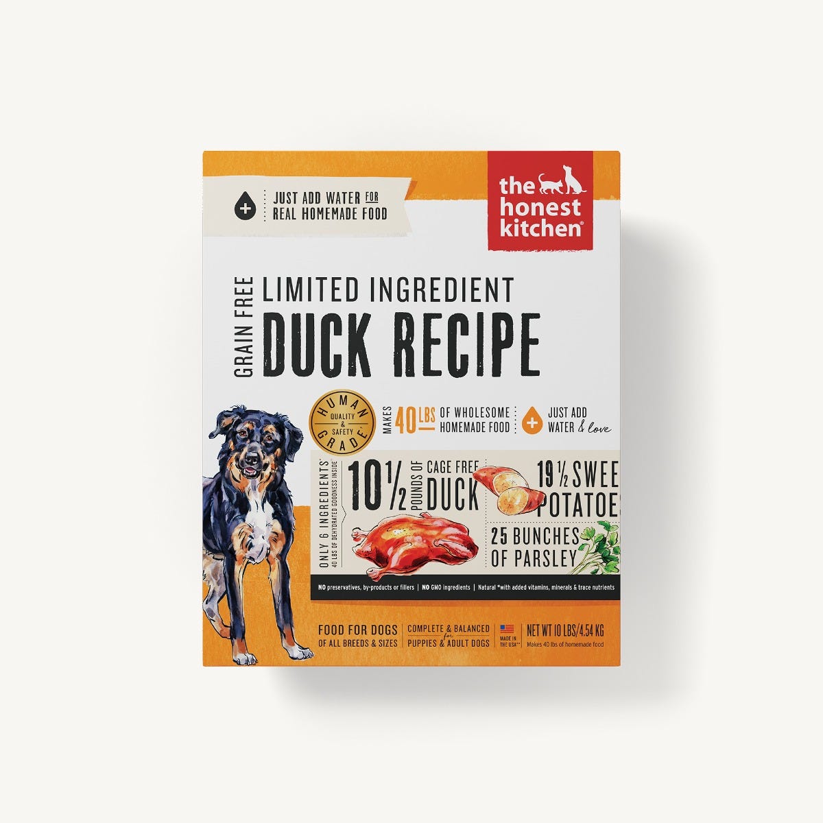 The Honest Kitchen - Dehydrated - Limited Ingredient Duck Recipe (Dog Food)