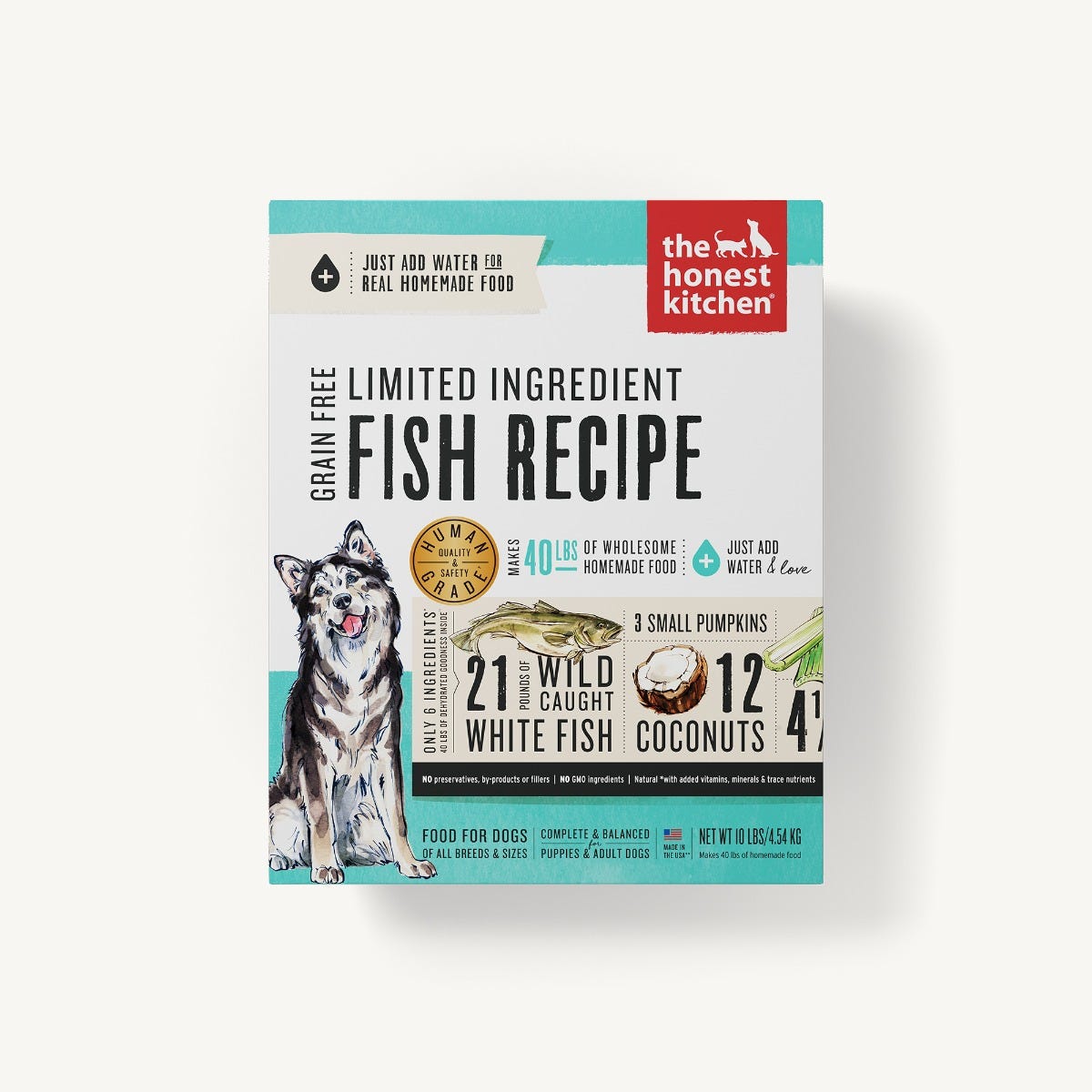 The Honest Kitchen - Dehydrated - Limited Ingredient Fish Recipe (Dog Food)