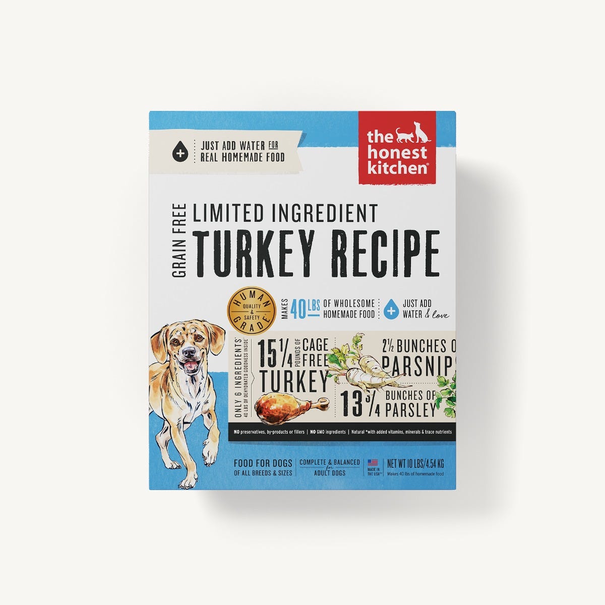 The Honest Kitchen - Dehydrated - Limited Ingredient Turkey Recipe (Dog Food)