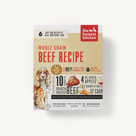 The Honest Kitchen - Dehydrated - Whole Grain Beef Recipe (Dog Food)