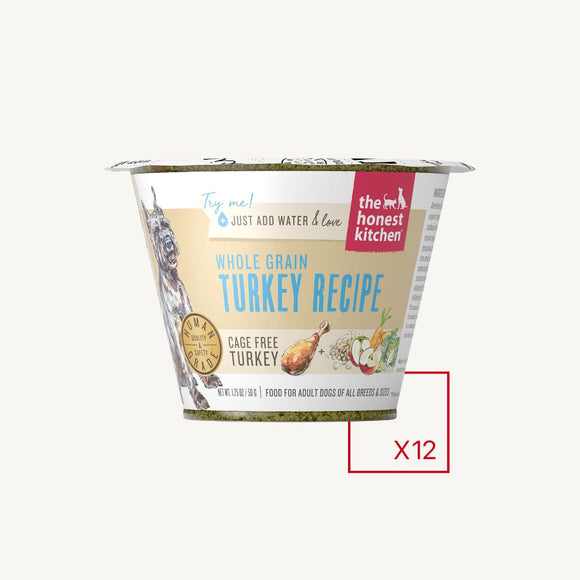 The Honest Kitchen - Dehydrated - Whole Grain Turkey Recipe (Dog Food)