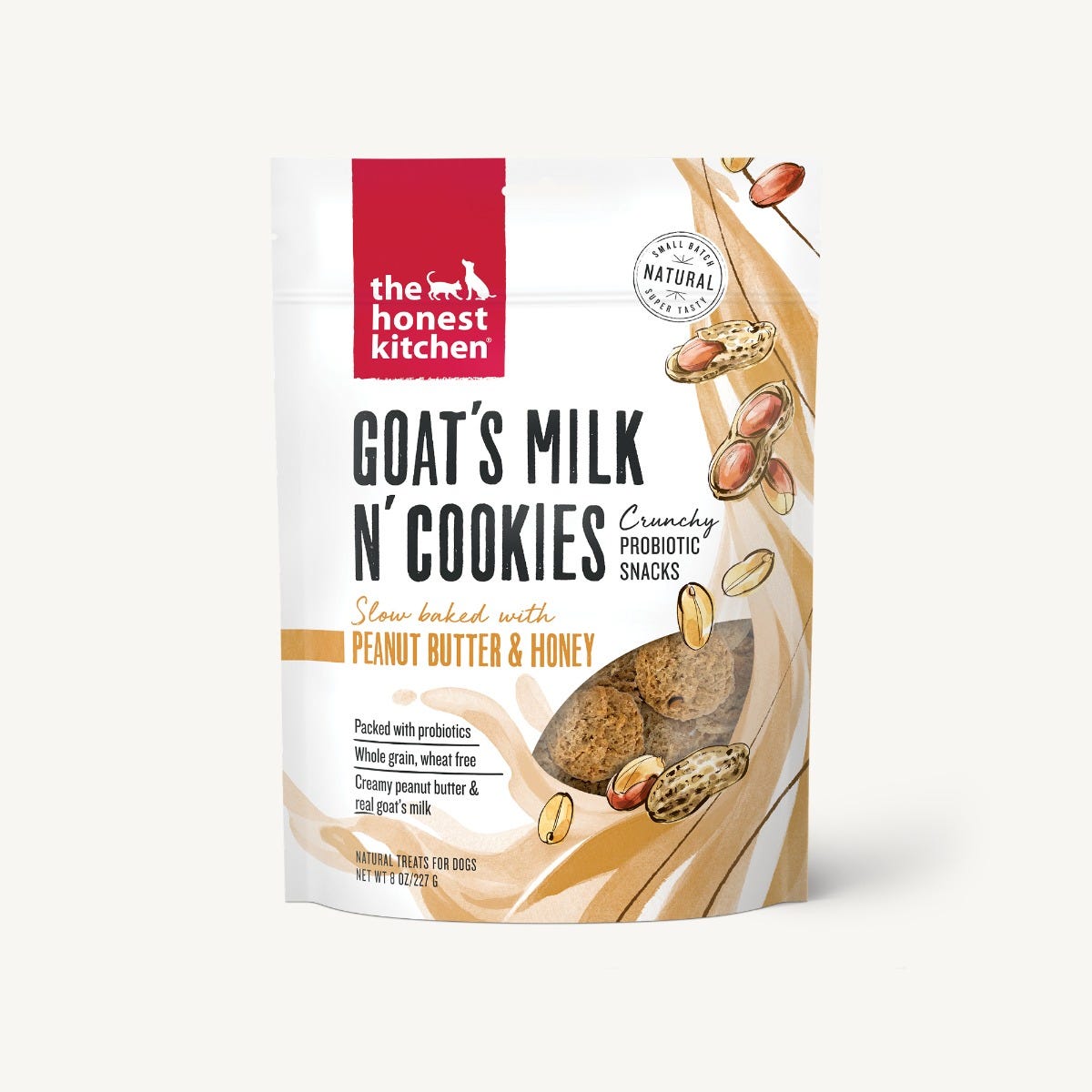 The Honest Kitchen | Goat's Milk N' Cookie | Slow Baked With Peanut Butter & Honey | Pet Store Toronto | ARMOR THE POOCH