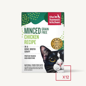 The Honest Kitchen - Minced Chicken In Bone Broth Gravy | Wet Cat Food | ARMOR THE POOCH