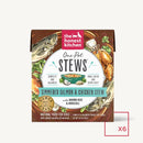 The Honest Kitchen -One Pot Stews - Simmered Salmon & Chicken Stew With Brown Rice & Broccoli (Wet Dog Food)