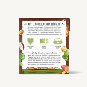 The Honest Kitchen -One Pot Stews - Slow Cooked Chicken with Sweet Potato, Spinach & Apples (Wet Dog Food)