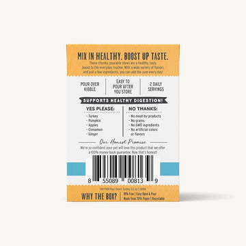 The Honest Kitchen - Pumpkin Pour Overs - Turkey (Wet Dog Food)
