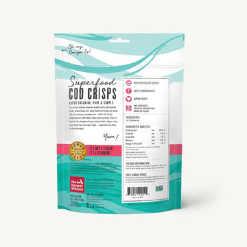 The Honest Kitchen - Superfood Cod Crisps - Cod & Strawberry