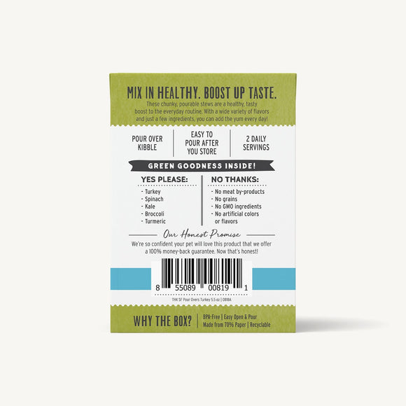 The Honest Kitchen - Superfood Pour Overs - Turkey (Wet Dog Food)