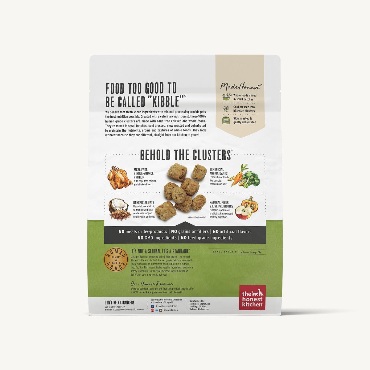 Honest kitchen shop whole food clusters