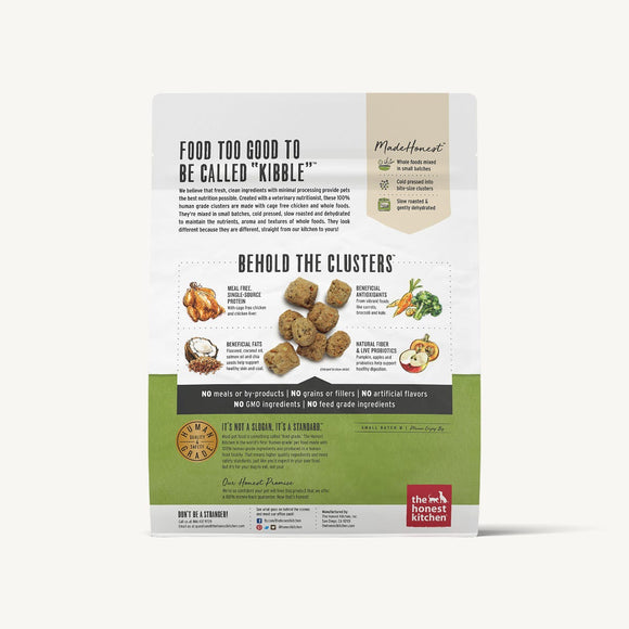 The Honest Kitchen - Whole Food Clusters - Grain Free Chicken (Dry Dog Food)