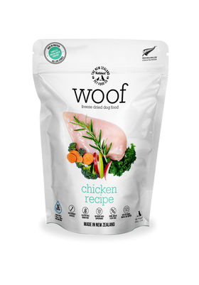 The NZ Natural Pet Food Co. | Woof | Freeze-Dried Chicken (For Dogs) | Pet Store Toronto
