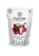 The NZ Natural Pet Food Co. | meow | Freeze Dried Beef & Hoki | Cat Treat