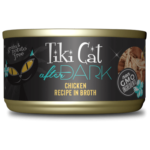 Tiki Cat - After Dark - Chicken Recipe in Broth for Cats