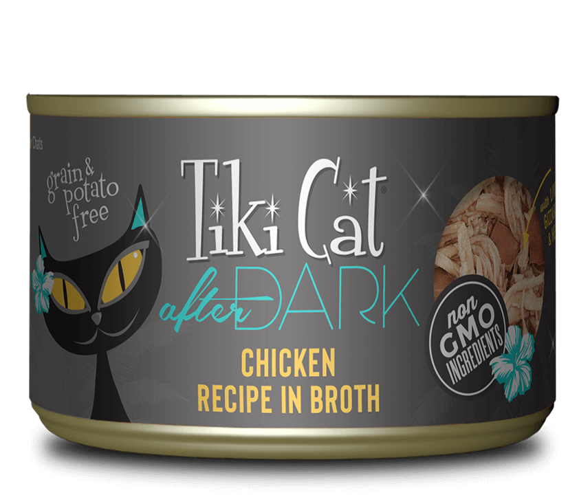 Tiki Cat - After Dark - Chicken Recipe in Broth for Cats