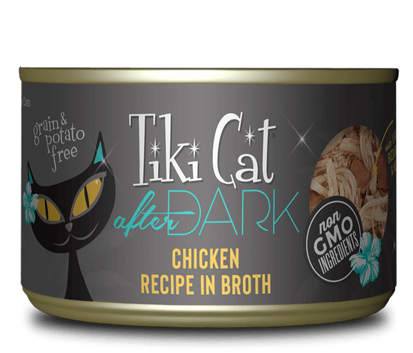 Tiki Cat - After Dark - Chicken Recipe in Broth for Cats