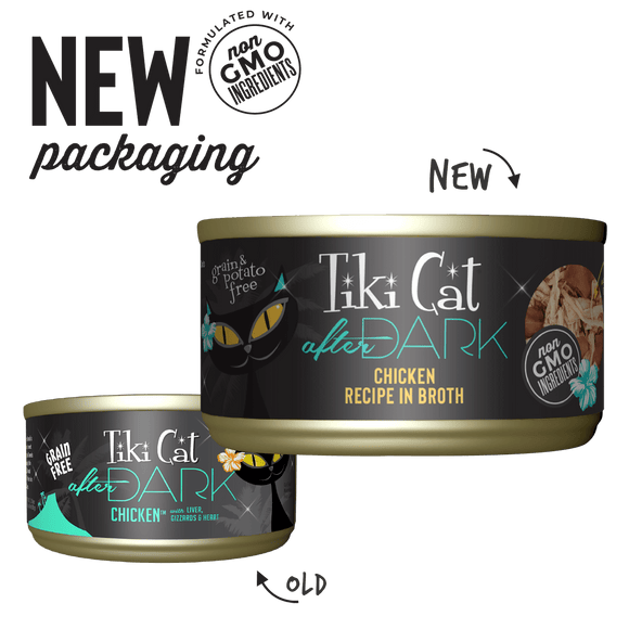 Tiki Cat - After Dark - Chicken Recipe in Broth for Cats