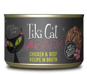 Tiki Cat - After Dark - Chicken & Beef Recipe in Broth for Cats