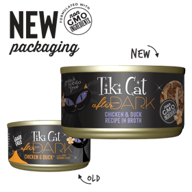 Tiki Cat - After Dark - Chicken & Duck Recipe in Broth for Cats