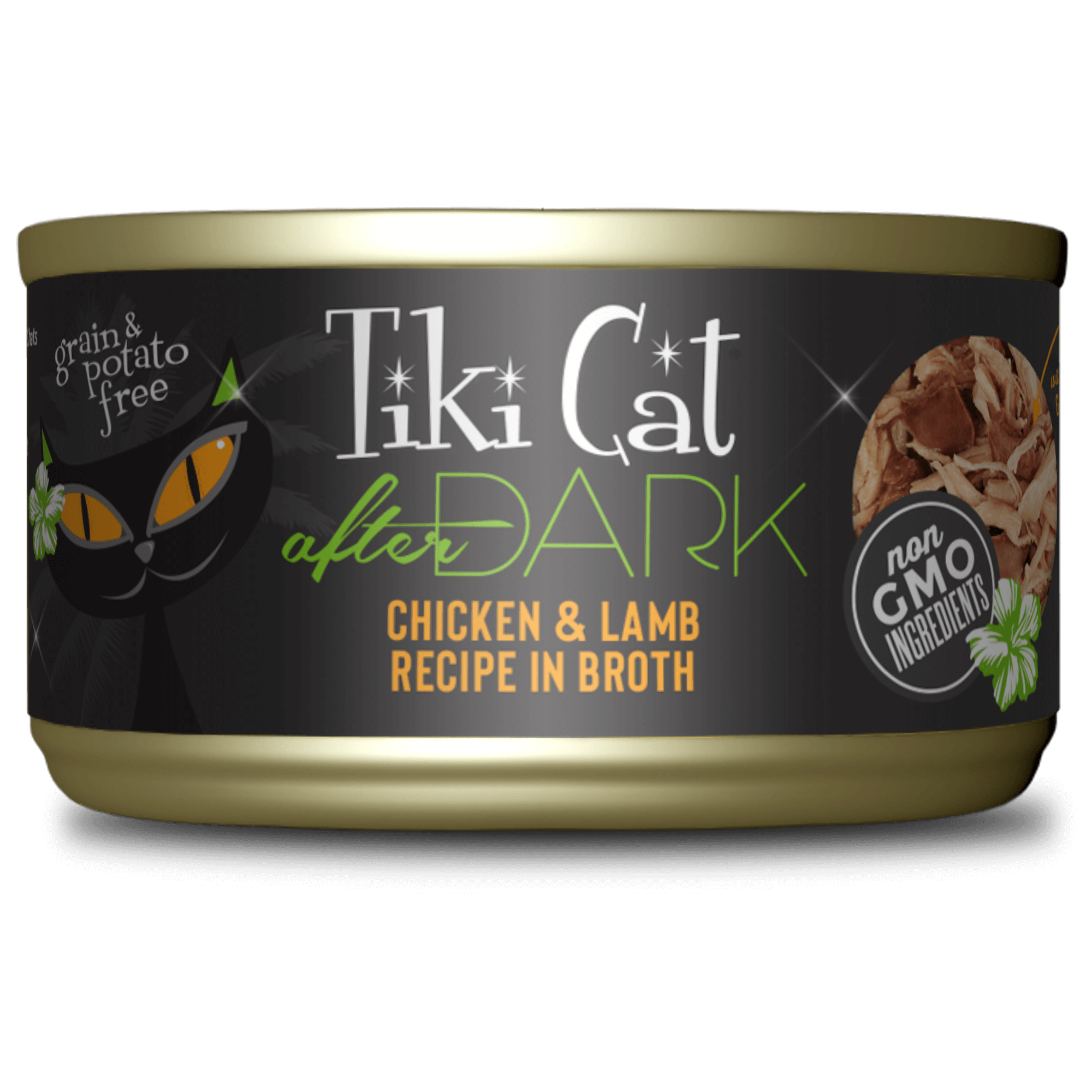 Tiki Cat - After Dark - Chicken & Lamb Recipe in Broth for Cats