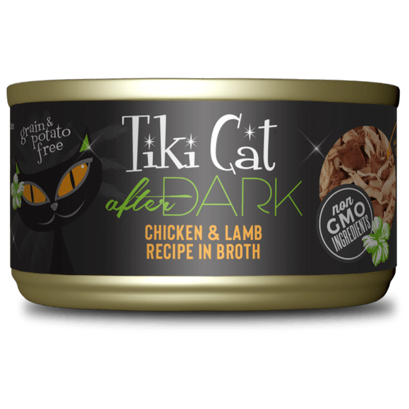 Tiki Cat - After Dark - Chicken & Lamb Recipe in Broth for Cats