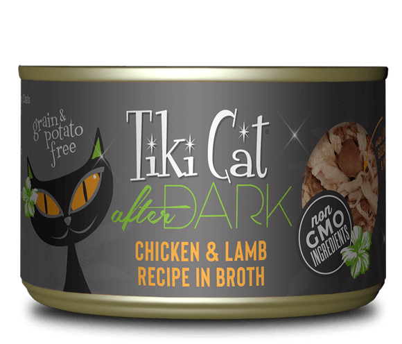 Tiki Cat - After Dark - Chicken & Lamb Recipe in Broth for Cats