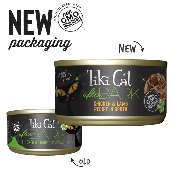 Tiki Cat - After Dark - Chicken & Lamb Recipe in Broth for Cats