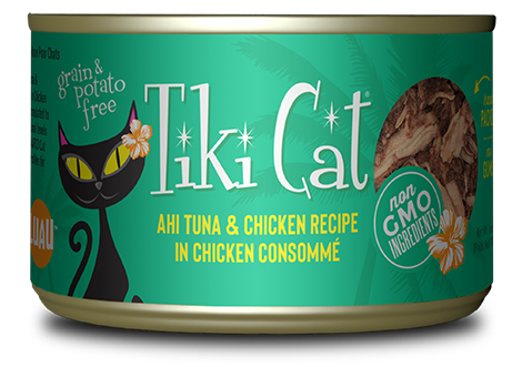 Tiki Cat - Hookena Luau Ahi Tuna & Chicken for Cats