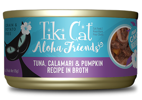 Tiki Cat - Aloha Friends - Tuna, Calamari & Pumpkin for Cats
