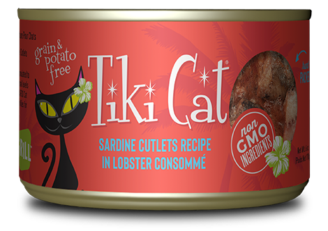 Tiki Cat - Bora Bora Grill - Sardine Cutlets for Cats
