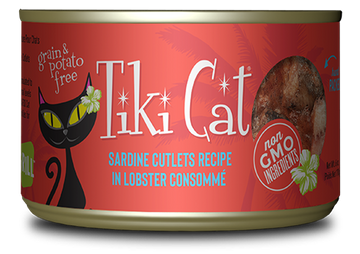 Tiki Cat - Bora Bora Grill - Sardine Cutlets for Cats