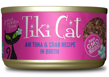 Tiki Cat - Hana Grill - Ahi Tuna & Crab in Broth for Cats