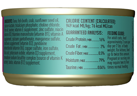 Tiki Cat - Hana Grill - Ahi Tuna & Crab in Broth for Cats