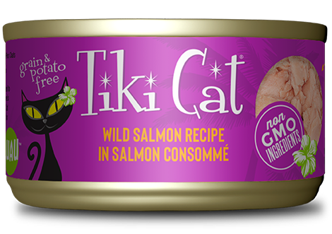 Tiki Cat - Luau - Wild Salmon for Cats