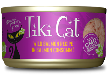 Tiki Cat - Luau - Wild Salmon for Cats