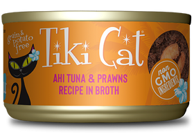 Tiki Cat - Manana Grill - Ahi Tuna & Prawns in Broth for Cats