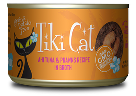 Tiki Cat - Manana Grill - Ahi Tuna & Prawns in Broth for Cats