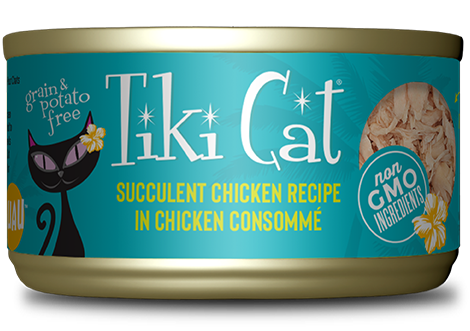 Tiki Cat - Puka Puka Luau - Succulent Chicken for Cats