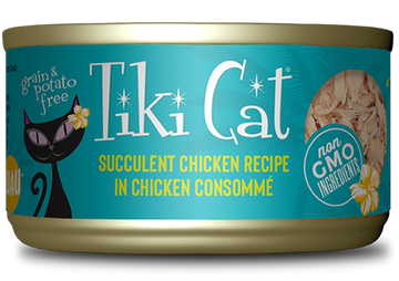 Tiki Cat - Puka Puka Luau - Succulent Chicken for Cats