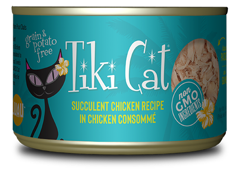 Tiki Cat - Puka Puka Luau - Succulent Chicken for Cats