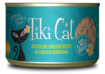Tiki Cat - Puka Puka Luau - Succulent Chicken for Cats
