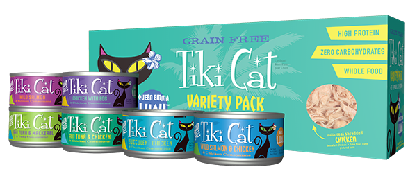 Tiki Cat - Queen Emma Luau Variety 12 Pack