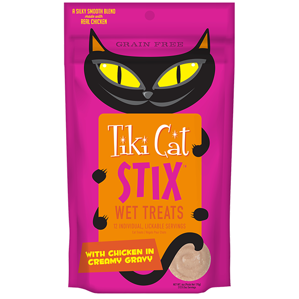 Tiki Cat - STIX - Chicken Wet Treats for Cats