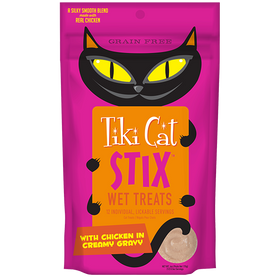 Tiki Cat - STIX - Chicken Wet Treats for Cats