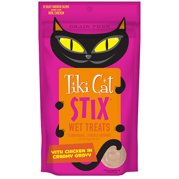 Tiki Cat - STIX - Chicken Wet Treats for Cats