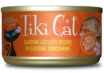Tiki Cat - Tahitian Grill - Sardine Cutlets for Cats