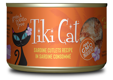 Tiki Cat - Tahitian Grill - Sardine Cutlets for Cats